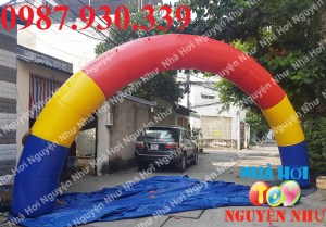 Cổng Hơi Tự Đứng - Cổng chào ép hơi CH-001 a